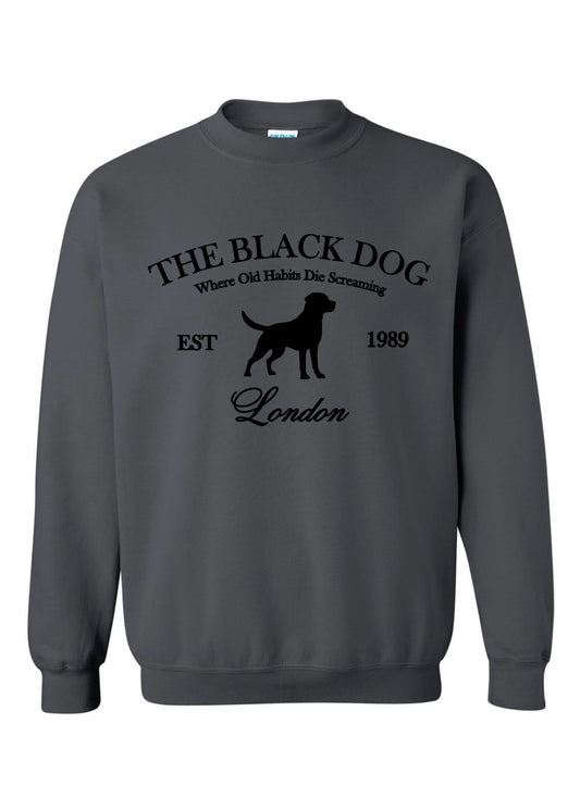 the black dog sweatshirt