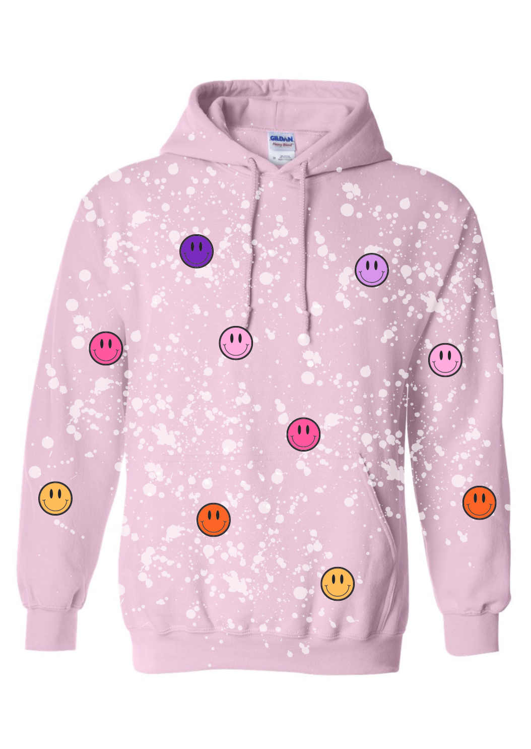 pink smiles all around hoodie