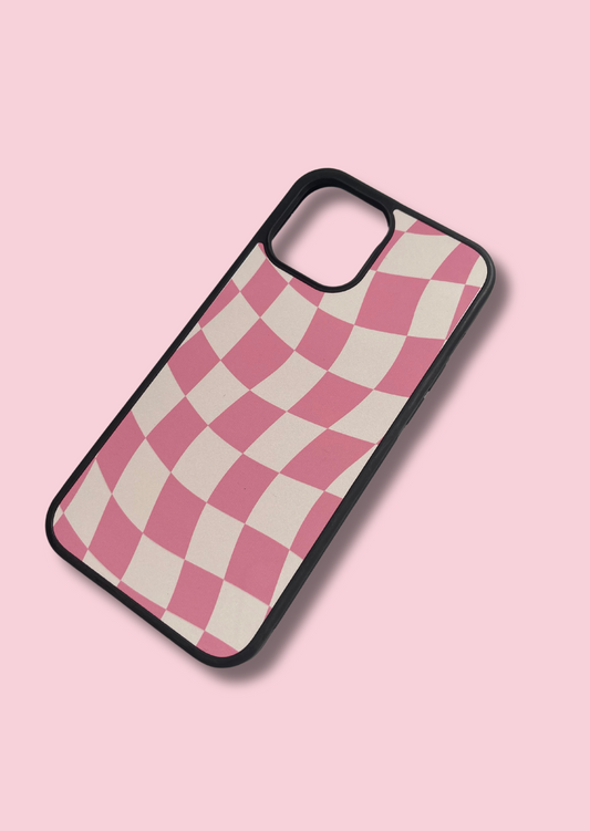 checkered iPhone case